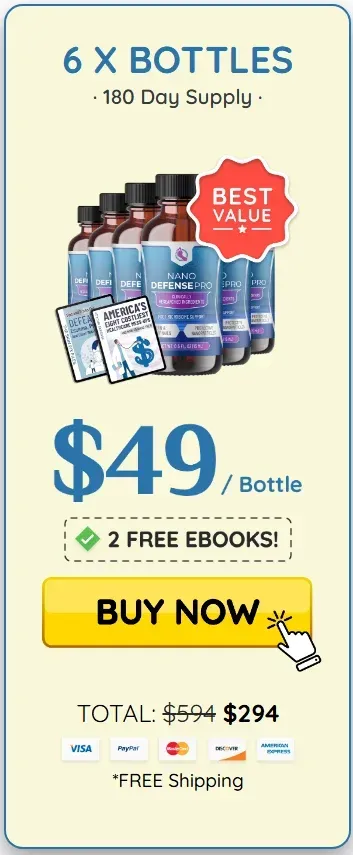 nanodefense pro 6 bottles price